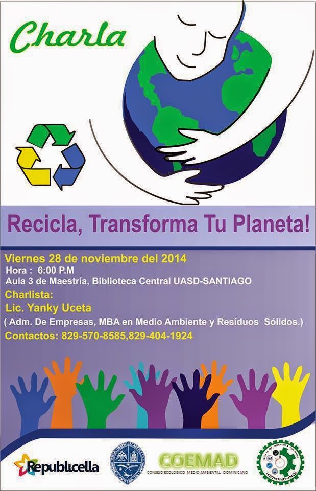 CHARLA - Recicla, transforma tu planeta.