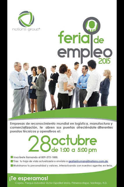 Feria de empleo octubre 2015