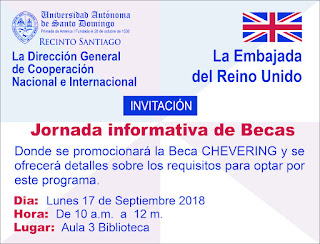 Jornada informativa de Becas CHEVERING