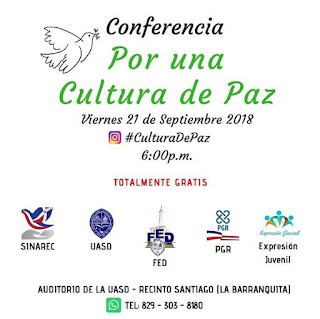 Por una cultura de Paz: (Conferencia)