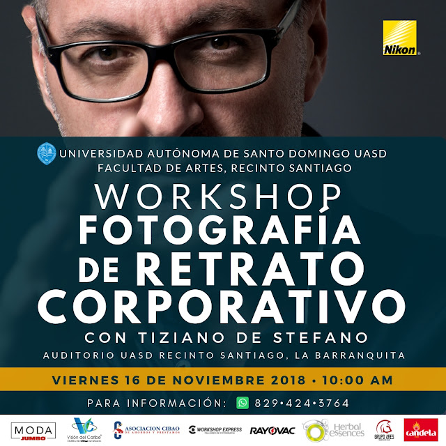 Workshop - Fotografía de retrato corporativo. GRATIS y rifas