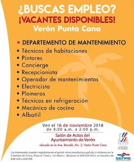 ¿Necesitas un Empleo? VACANTES DISPONIBLES