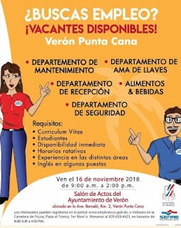 ¿Necesitas un Empleo? VACANTES DISPONIBLES