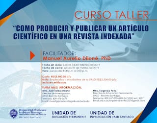 Cómo producir y publicar un artículo científico en una revistaindexada? CURSO TALLER