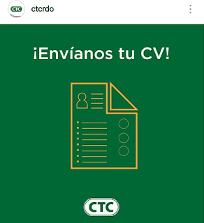 Sé parte de nosotros! CTC RD - Vacante 4 Sé parte de nosotros! CTC RD - Vacante