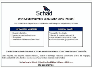 Ven a formar parte de nuestra gran familia! SCHAD