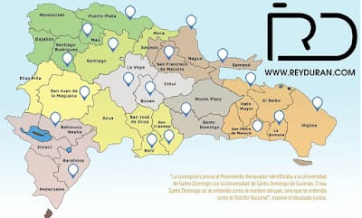 Programación Docente de la UASD 2019-10, separados por Recintos,Centros y subcentros… & Virtual