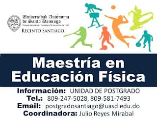 Maestría en Educación Física UASD Santiago