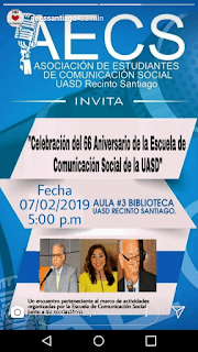 66mo Aniversario de la Escuela de Comunicación Social UASD 6 66mo Aniversario de la Escuela de Comunicación Social UASD
