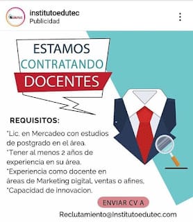 docente mercadeo