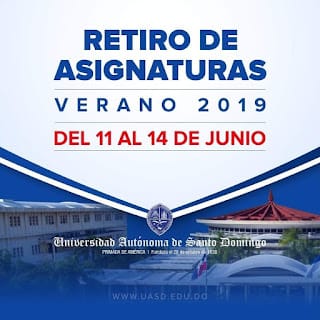 retirar asignaturas uasd