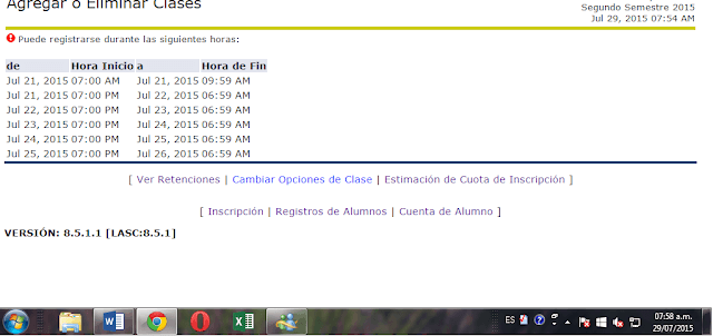 Pasos para ver tu horario de selección de asignaturas UASD