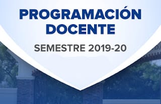 PROGRAMACIÓN DOCENTE UASD - 2019-2 (Separados por Recintos, Centros y Subcentros)