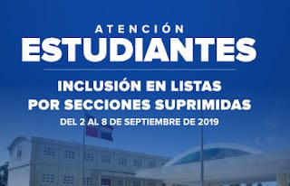 suprimidas-uasd secciones-uasd