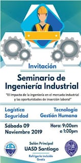 SEMINARIO DE INGENIERÍA INDUSTRIAL UASD