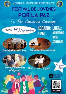 Festival de Jóvenes por la Paz - UASD Santiago
