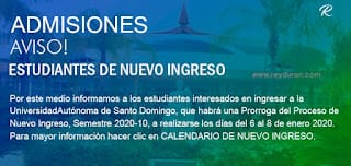 HOY: Último día para Hacer Admisión en Línea UASD.