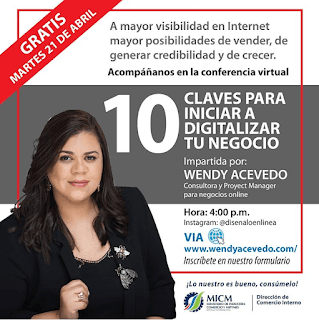CONFERENCIA VIRTUAL 10 CLAVES PARA INICIAR A DIGITALIZAR TU NEGOCIO 3 CONFERENCIA VIRTUAL 10 CLAVES PARA INICIAR A DIGITALIZAR TU NEGOCIO