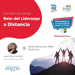 Conferencia virtual: "Reto del Liderazgo a Distancia"