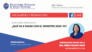 VÍDEO: "¿Qué va a pasar con el semestre 2020-10 UASD?" 5 VÍDEO: "¿Qué va a pasar con el semestre 2020-10 UASD?"