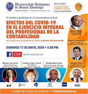 Conversatorio virtual: "Efectos del Covid-19 en el ejercicio integral del profesional de contabilidad"