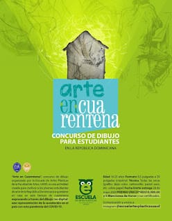 ARTE EN CUARENTENA: Concurso de Dibujo para Estudiantes de la Rep. Dom.