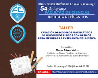 TALLER: Creación de modelos matemáticos de fenómenos físicos con Desmos para mejorar la enseñanza de la Física 3 TALLER: Creación de modelos matemáticos de fenómenos físicos con Desmos para mejorar la enseñanza de la Física