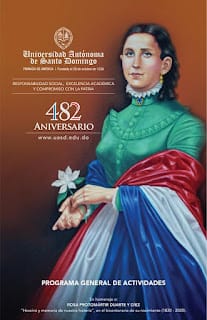 Programa General de Actividades Virtuales - 482 Aniversario UASD