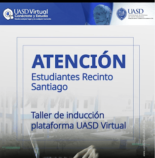 Invitación al Taller de inducción a la Plataforma UASD Virtual