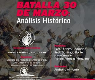 AHORA: Conversatorio sobre la Batalla del 30 de marzo - Análisis Histórico