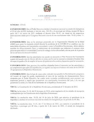 Nuevo horario del toque de queda a partir del 3 de marzo 2021 3 Nuevo horario del toque de queda a partir del 3 de marzo 2021