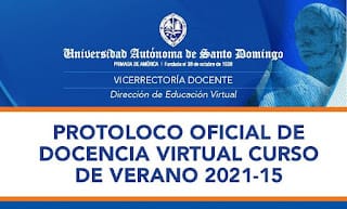 Protocolo Oficial de Docencia Virtual Curso de Verano 2021-15