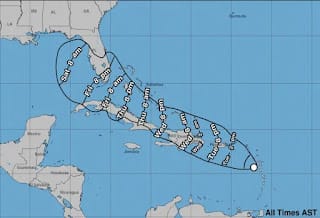 COE: Aumentan a 18 las provincias en alerta por potencial ciclón tropical