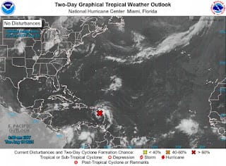 Potencial ciclón No.6 podría llegar al país como tormenta y sus efectos se sentirían desde la madrugada