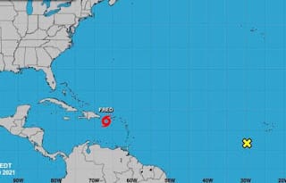 Tormenta Fred impactaría la República Dominicana con fuertes lluvias y vientos