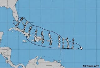 Potencial ciclón tropical siete se convierte en depresión tropical