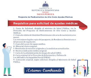 Requisitos para aplicar en el "Programa Medicamentos de Alto Costo y Ayudas Médicas"