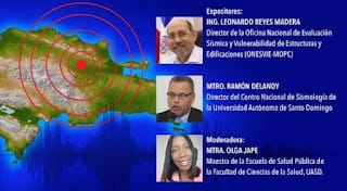 Expertos afirman República Dominicana tiene alto riesgo de sufrir un sismo de gran magnitud