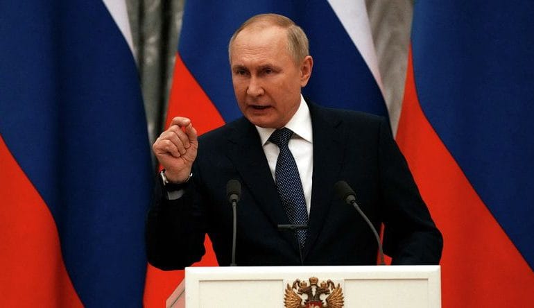 Putin llama a militares ucranianos a tomar el poder