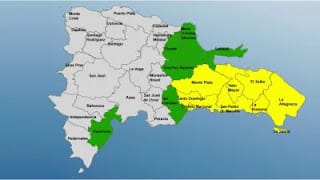 Provincias en alerta ahora son 13: En amarillo 7 y en verde 6 5