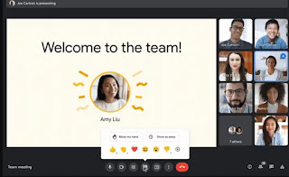 Novedades interactivas en las transmisiones en vivo de Google Meet y Espacios 3 Novedades interactivas en las transmisiones en vivo de Google Meet y Espacios