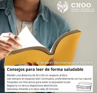 Día del Libro: cómo leer de forma saludable