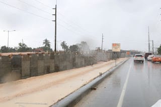 Onamet prevé una disminución de las lluvias sobre el país este jueves