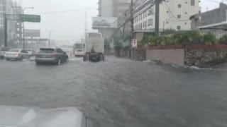 Onamet mantiene los niveles de alerta meteorológica por lluvias que seguirán este domingo