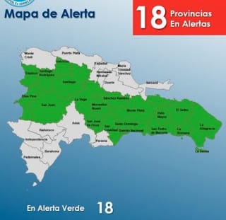 El COE aumenta a 18 las provincias en alerta verde por efectos indirectos de la tormenta tropical Earl