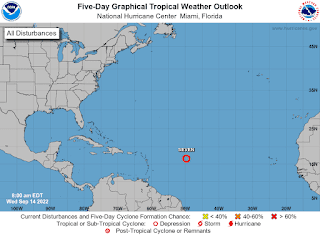 Se forma depresión tropical 7 que podría moverse cerca del país este fin de semana