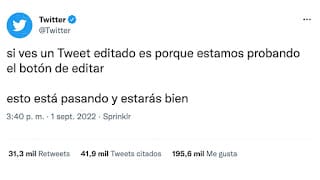 Twitter finalmente dejará editar los tuits tras su publicación