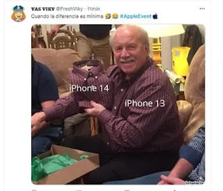 Los memes más divertidos que dejó la presentación del nuevo iPhone 14 11 Los memes más divertidos que dejó la presentación del nuevo iPhone 14