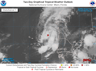 Cinco fenómenos en el Atlántico y el Caribe; uno en ruta a Cuba y Florida como posible huracán 11 Cinco fenómenos en el Atlántico y el Caribe; uno en ruta a Cuba y Florida como posible huracán