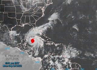El huracán Ian llegará de categoría 3 en la madrugada del martes a Cuba 5